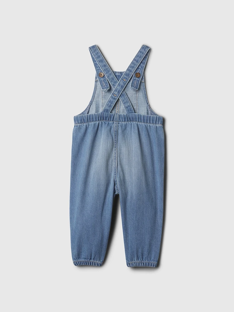 Baby Organic Cotton Denim Overalls