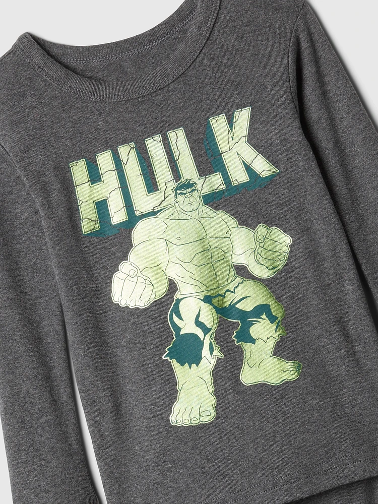 Pyjama Marvel en coton biologique brossé pour Bébé et Tout-petit