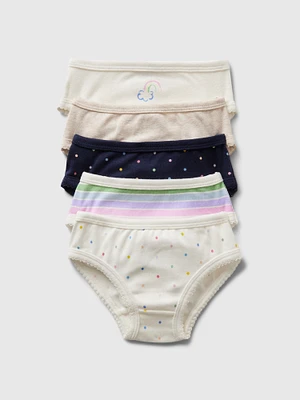 Toddler Organic Cotton Bikini Briefs