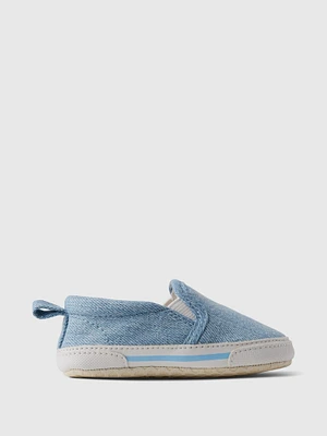 Baby Denim Slip-On Shoes