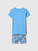 Pyjama court en coton biologique Sesame Street babyGap