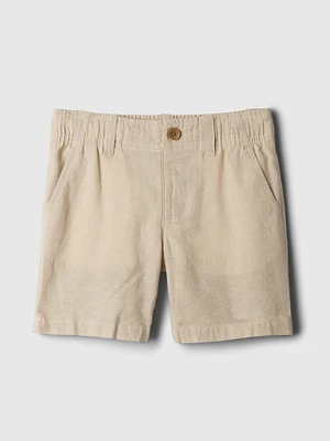 babyLinen-Cotton Shorts
