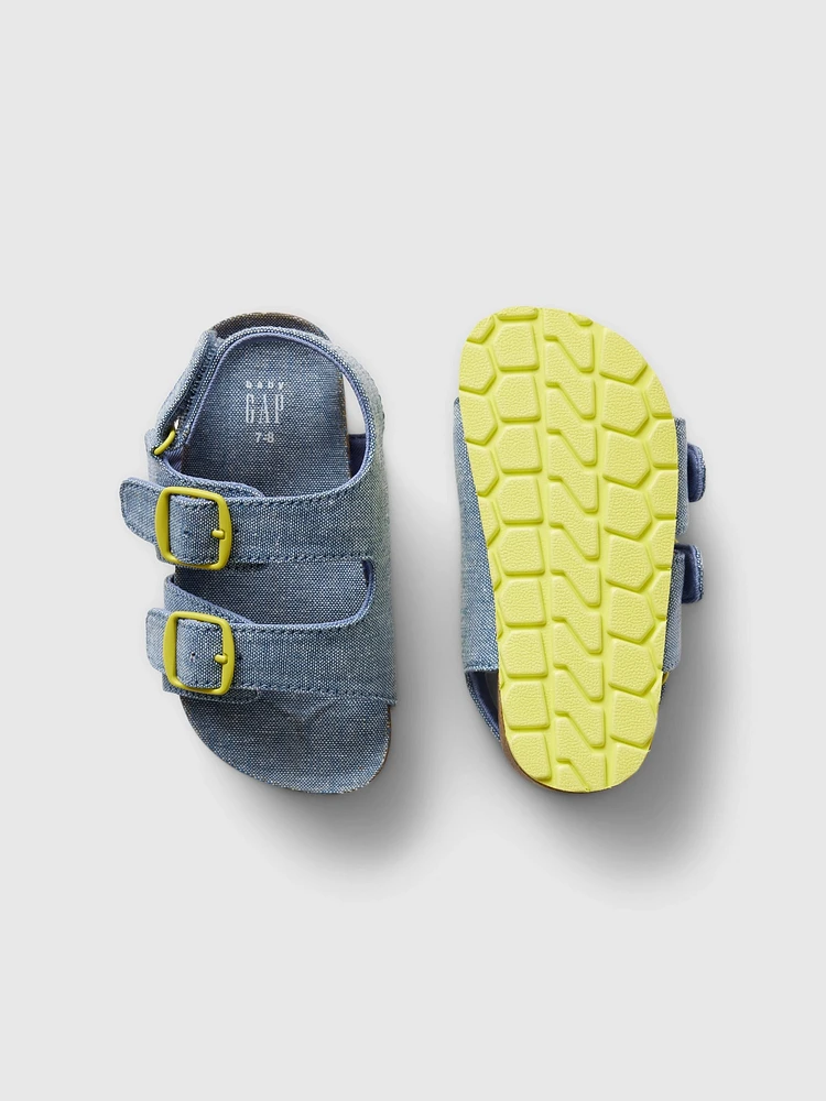 Toddler Chambray Sandals