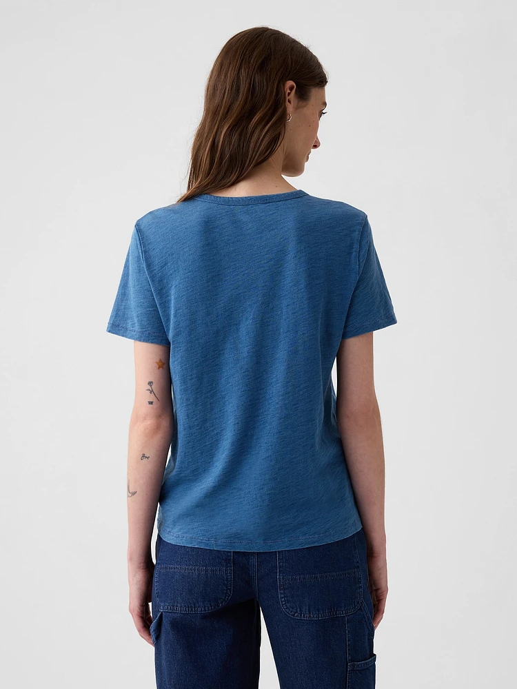 Vintage Indigo Crewneck T-Shirt