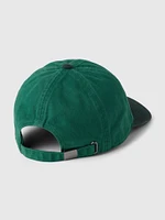 Organic Cotton Logo Baseball Hat