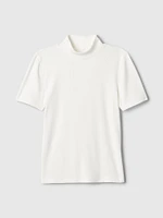 Modern Rib Mockneck T-Shirt