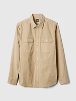 Twill Utility Shirt