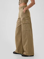 Low Rise Cargo Baggy Khakis