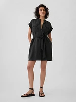 Utility Mini Shirtdress