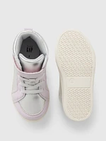 Baby & Toddler Metallic High-Top Sneakers