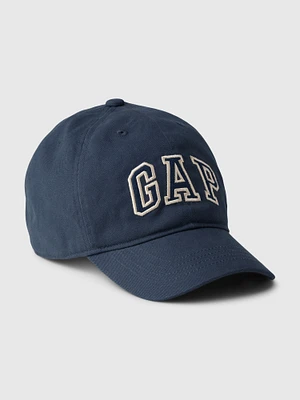 Kids Organic Cotton Arch Logo Baseball Hat