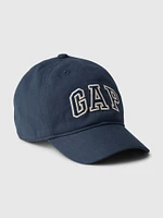 Kids Organic Cotton Arch Logo Baseball Hat