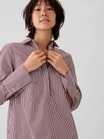 Organic Cotton Mini Shirtdress