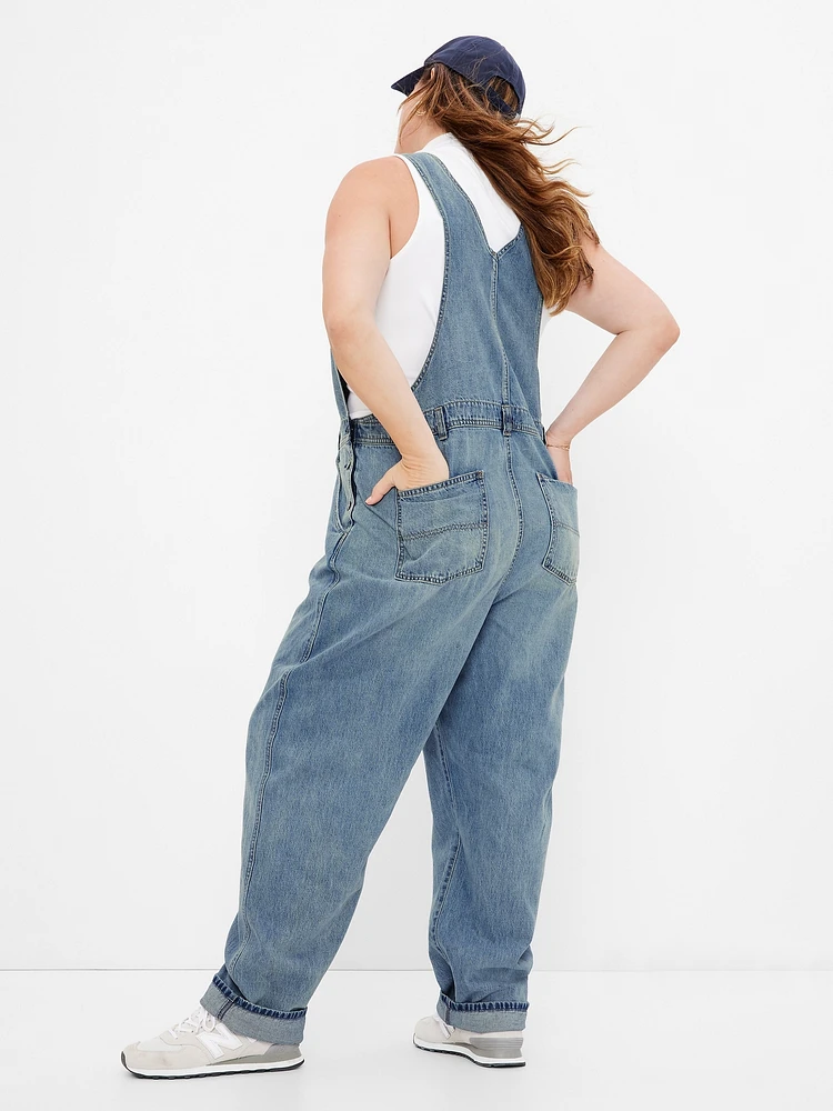 '90s Loose Overalls