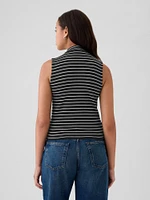 Modern Mockneck Tank Top