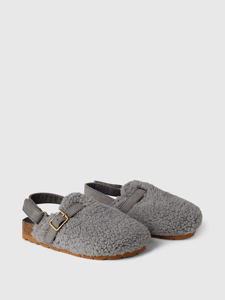 Baby & Toddler Sherpa Clogs