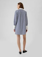 Organic Cotton Mini Shirtdress