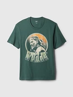 T-shirt à imprimé Willie Nelson