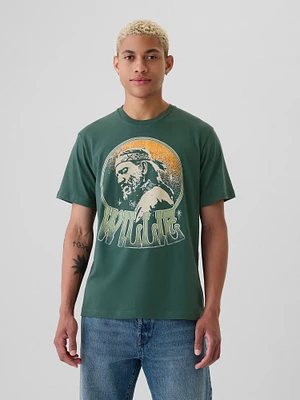 T-shirt à imprimé Willie Nelson