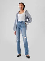 High Rise ';90s Straight Jeans