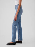 High Rise ';90s Straight Jeans