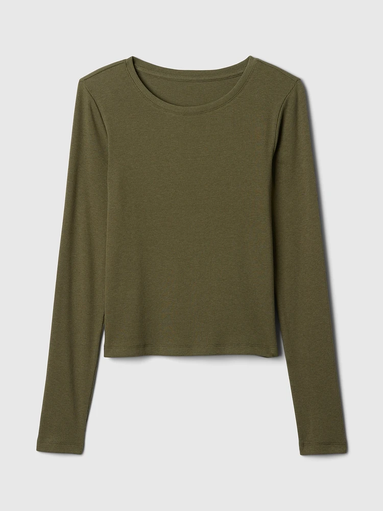 Modern Rib Crop T-Shirt