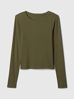 Modern Rib Crop T-Shirt