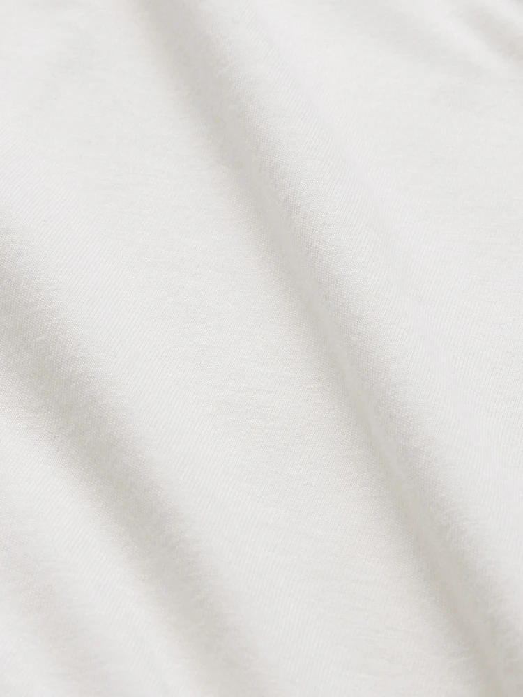 Featherweight Cropped Turtleneck