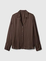 Satin Relaxed Shirt