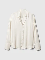 Satin Relaxed Shirt