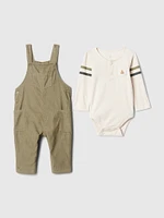 Baby Corduroy Overall Outfit Set