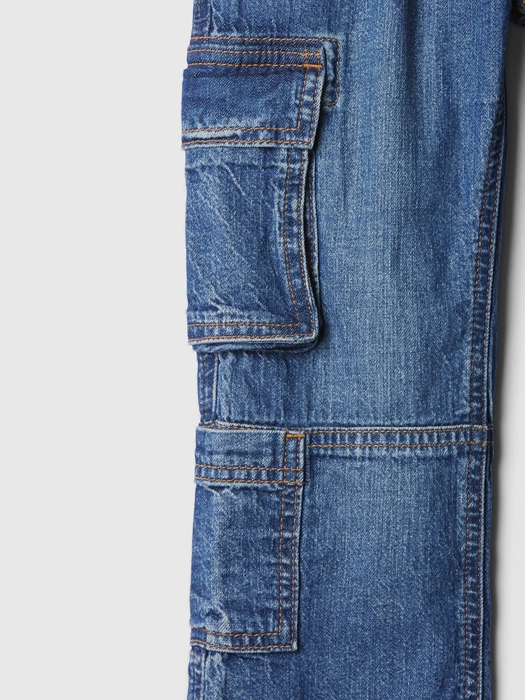 Baby & Toddler Cargo Baggy Jeans