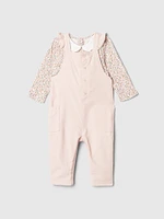 Baby Corduroy Overall Outfit Set