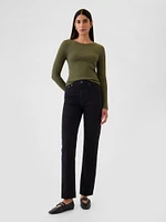 Modern Rib Crop T-Shirt