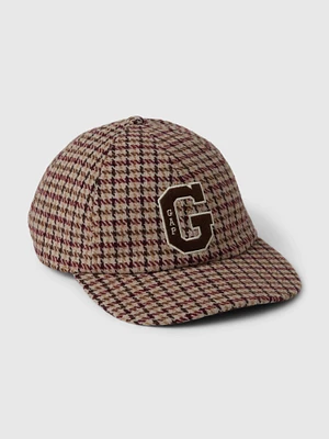 Houndstooth Logo Baseball Hat