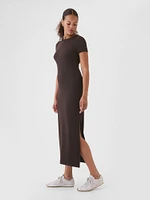 Modern Rib Maxi T-Shirt Dress