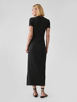 Modern Rib Maxi T-Shirt Dress