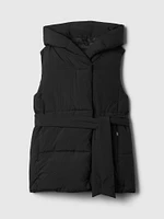 Duvet Wrap Puffer Vest