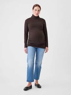 Maternity Modern Turtleneck Shirt