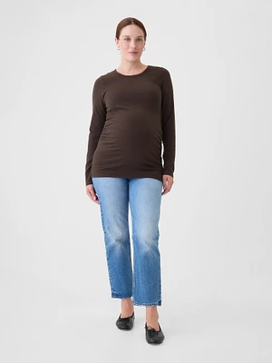 Maternity Modern Crewneck T-Shirt