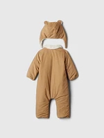 Baby Corduroy One-Piece Outfit Set