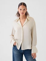 Satin Relaxed Shirt