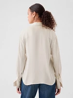 Satin Relaxed Shirt