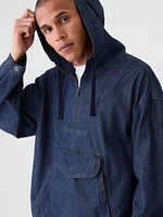 Denim Anorak Jacket