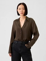 Satin Relaxed Shirt