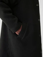 Oversized Wool-Blend Topcoat