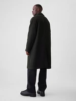 Oversized Wool-Blend Topcoat