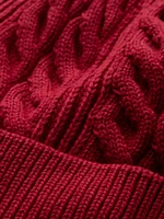 Cable-Knit Beanie