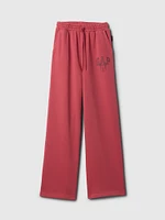 Gap × Mickey Mouse Logo Wide-Leg Sweatpants