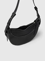 Vegan Leather Western Crossbody Bag